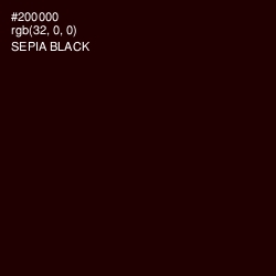 #200000 - Sepia Black Color Image